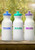 20 oz. White Water Bottles with Push Cap