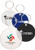 Round Soft Key Tags