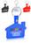 House Shaped Soft Key Tags