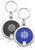 Round LED Keychains