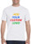 Hanes Full Color White Heavyweight Tees