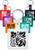 Square Flexible Key Tags