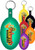 Large Oval Flexible Key Tags