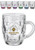 20 oz. ARC Britannia Glass Beer Mugs