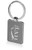 Two Tone Rectangular Metal Keychains