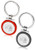 Color Accent Metal Keychains