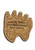 3.625 inch Cork Paw Coasters 3.625 inch Cork Paw Coasters