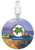 Domed Round Golf Bag Tags