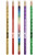 Jo-Bee Prismatic Foil Wrap Pencils