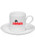 3 oz. set Espresso Cups with Saucers