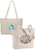 Signature Cotton Zippered Tote Bags
