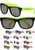 Two Tone Plastic Sunglasses