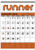 Triumph Orange & Black Contractor's Memo Calendars