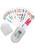 Oval Deck Of Cards In Plastic Holders