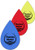 Flame Water Drop EZ GRIPPER Vinyl Jar Openers