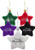 Shatter Resistant Flat Star Ornaments