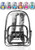 Pocket Clear Plastic Backpacks