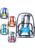 Pocket Clear Plastic Backpacks