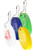 Oval Floater Keytags