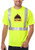 Blue Generation Adult Hi-Visibility Tees w/ Reflective Stripe Blue Generation Adult Hi-Visibility Tees w/ Reflective Stripe