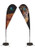 8 ft. Streamline Tear Drop Sail Sign Flag Kit Double-Sided with Scissor Base
