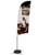 9 ft. Single-Sided Streamline Razor Sail Sign Flag Kit with Scissor Base