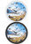12 Plastic Economy Overs Wall Clocks