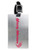 Brushed Aluminum Slip-In Pocket Luggage Tags