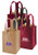 Polypropylene 4 Bottle Wine Totes