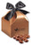 Chocolate Covered Almonds in  Copper Gift Box Chocolate Covered Almonds in  Copper Gift Box