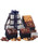 Taste Tempting Silver and Navy Tower of Treats