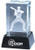 3D Crystal Baseball Sculptures