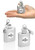 1 oz. Keychain Hip Flasks