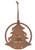 Christmas Tree Wood Ornaments