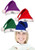 13 inch Felt Santa Hats in Variety of Colors