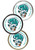 Round VIBRAPRINT Lapel Pins Round VIBRAPRINT Lapel Pins