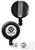 Vibraprint™ Black Badge Reels with Belt Clip