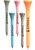 Combo Tee Packs with 6 pcs. 3.25 Inch Tees 2 Markers and Plastic Divot Tools