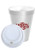 16 oz. White Styrofoam Cups
