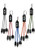 Ridge 2-In-1 Charging Cable Keychains