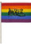 12 inch x 18 inch Rainbow Flags