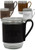 16 oz. Brewster Wide Mason Jars with Traverse Leather Sleeves
