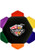 Crayo - Craze 6 Color Crayon Wheel - Black - Full Color Decal