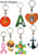 Acrylic Key Chains - Up to 4 sq. inches