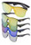 Upper Decks Mirrored Sunglasses