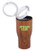 28 oz. Challenger Travel Mugs with Wood Finish