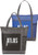 Chrome Non-Woven Zipper Convention Totes