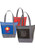 Chrome Non-Woven 9 Can Lunch Coolers