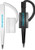 Financier Blue Ink Pens with Coil Cord and Base