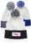 Fuji Two-Tone Patch Pompom Beanies
